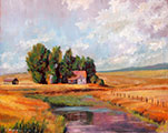 Late Summer, oil, 16x20 (40x50 cm)