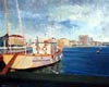 View from A Pier, Zadar, oil, 16x20 (40x50 cm)
