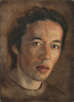 Self Portrait, oil, 12x9 (30 x 22,5 cm)