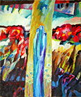 Seed of Life, oil, 20x16