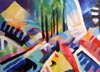 Strange Forest, oil, 20x28 (50x70 cm)